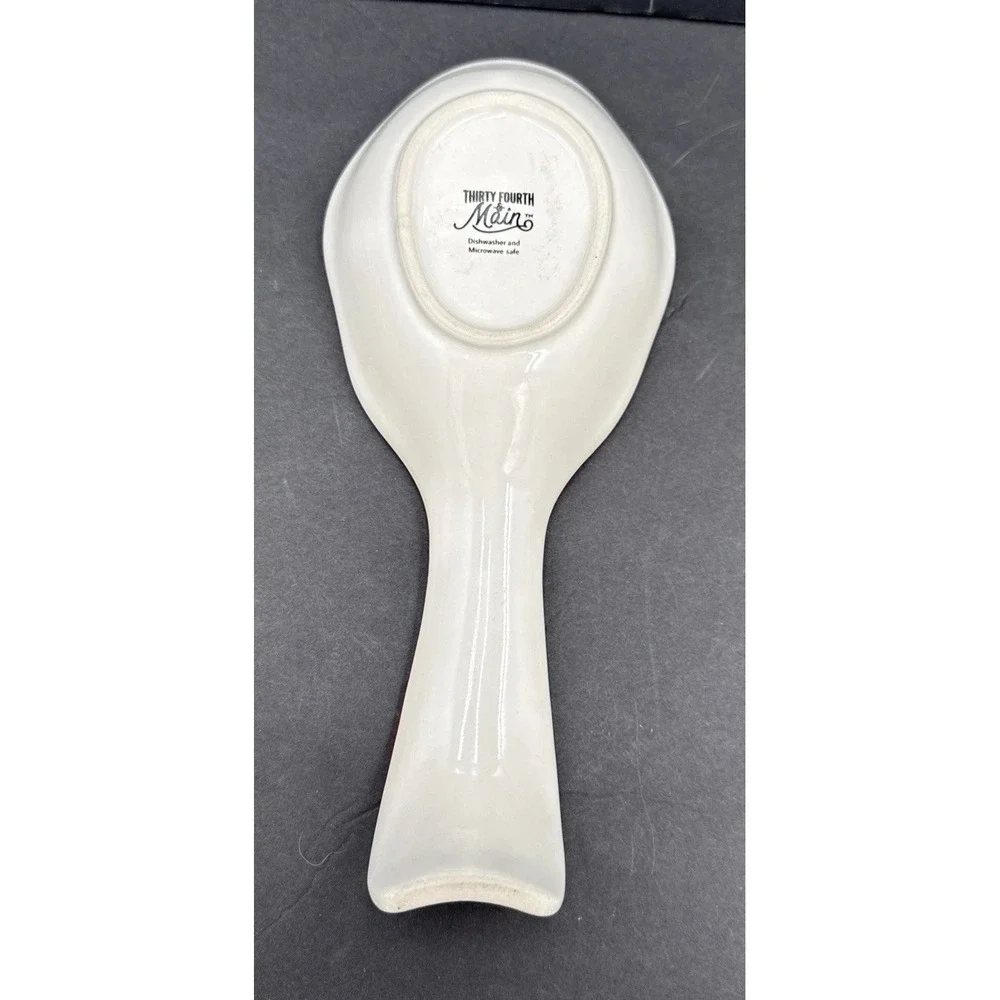 Thirty Fourth & Main‎ Christmas Spoon Rest Large 10